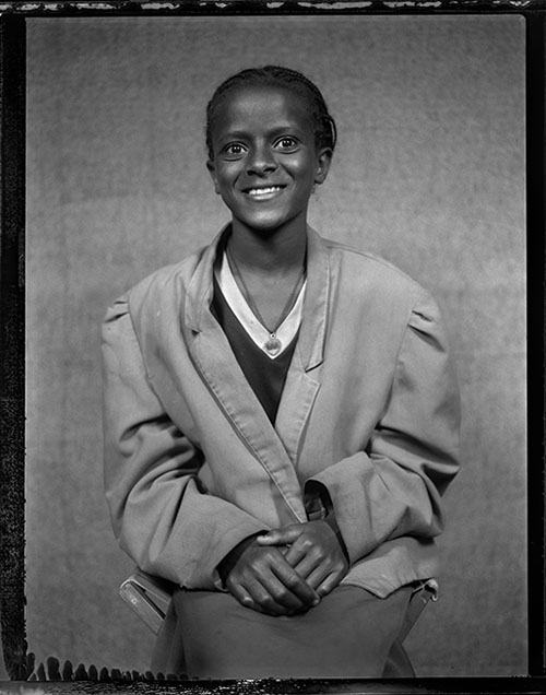 Selected Portrait from a Mobile Studio, Ethiopia
