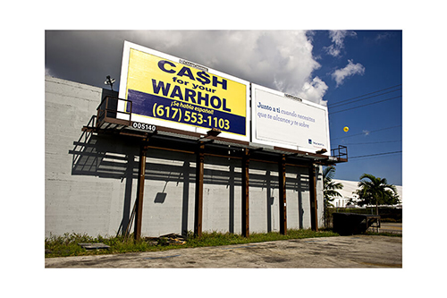29th Street Billboard (from the series Cash for Your Warhol)